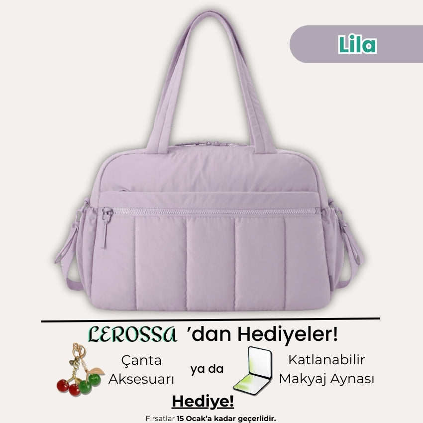 Lerossa | Puffy Spor Seyahat Çantası