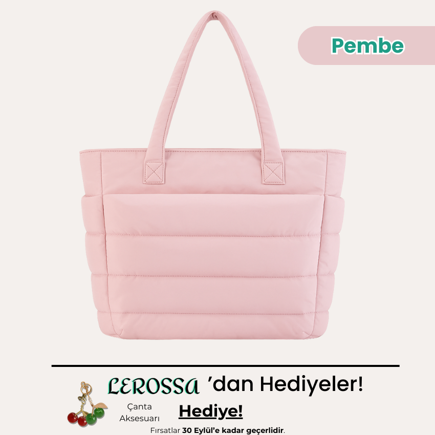 Lerossa | Kapitone Tote Çanta