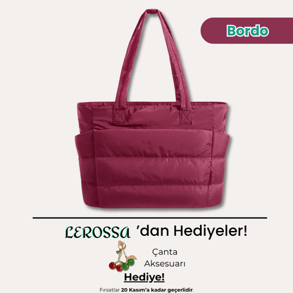 Lerossa | Kapitone Tote Çanta