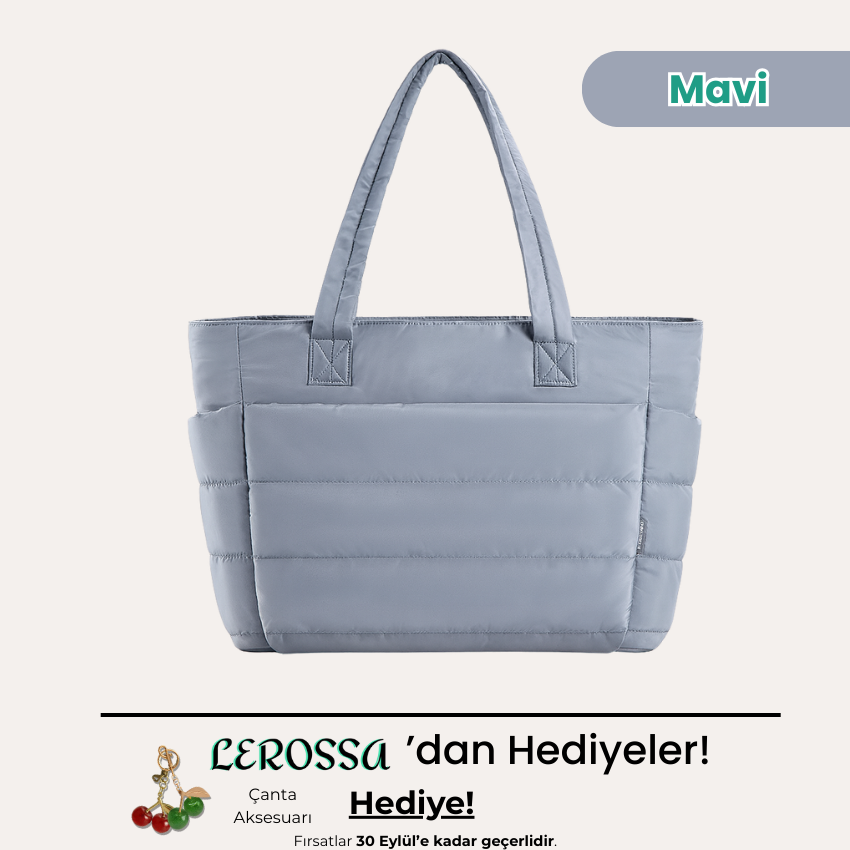 Lerossa | Kapitone Tote Çanta