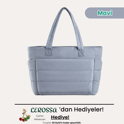 Lerossa | Kapitone Tote Çanta