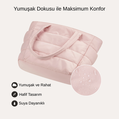 Lerossa | Kapitone Tote Çanta