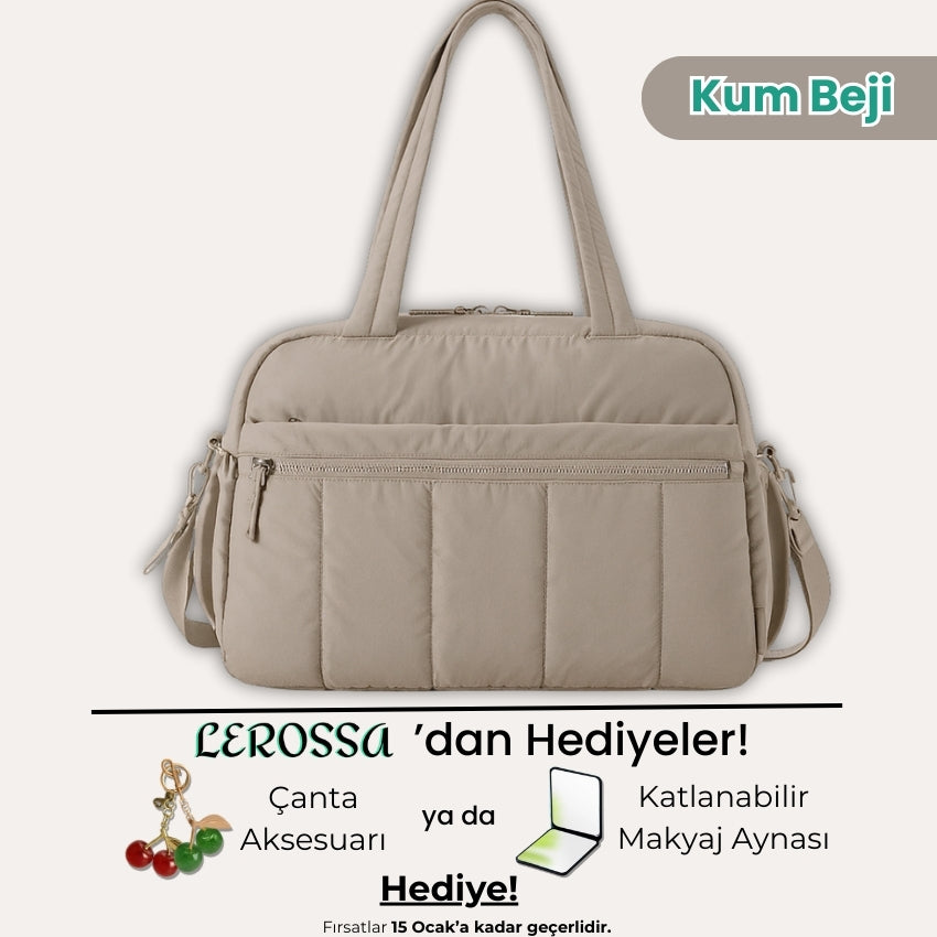 Lerossa | Puffy Spor Seyahat Çantası