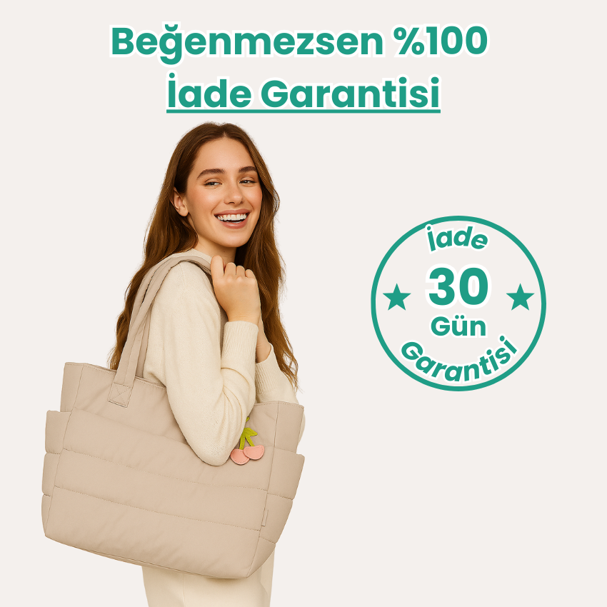 Lerossa | Kapitone Tote Çanta