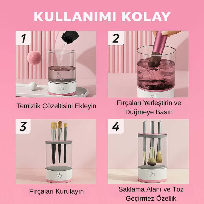 Lerossa | Makyaj Fırça Temizleyicisi
